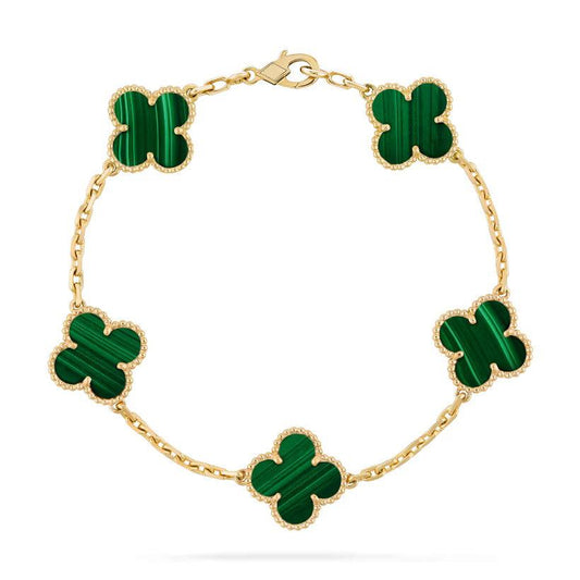 Vintage Clover Bracelet 5 Motifs for Woman