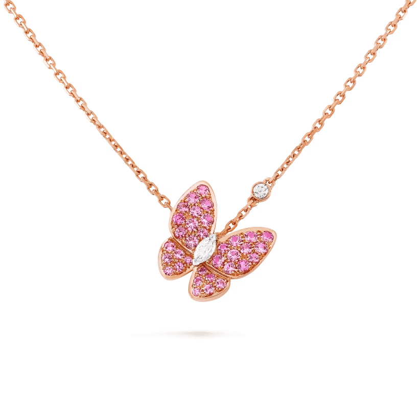 Butterfly Pendant VC Necklace