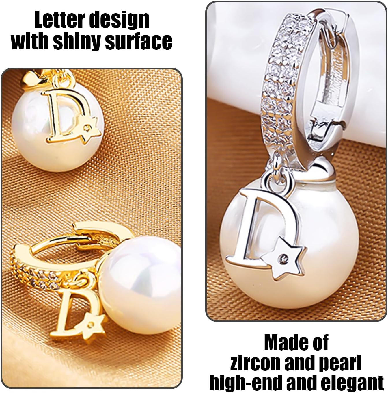 Great quality Fresh water pearl earrings
