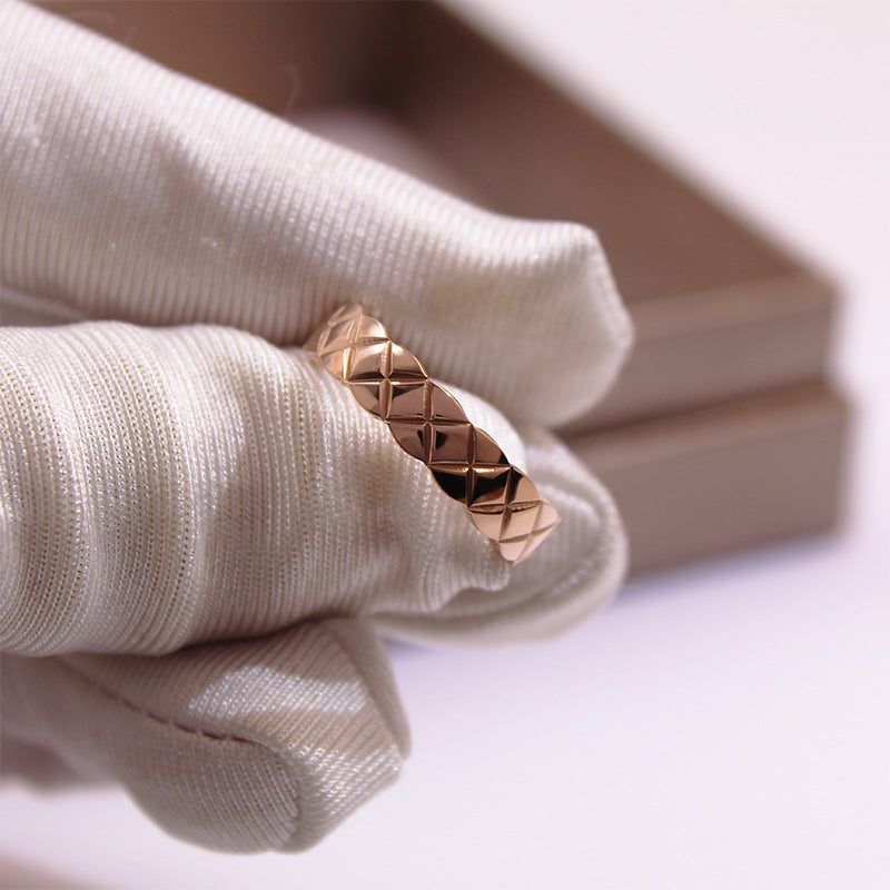 Coco Crush Ring  in 18K Gold Metal Size One Size
